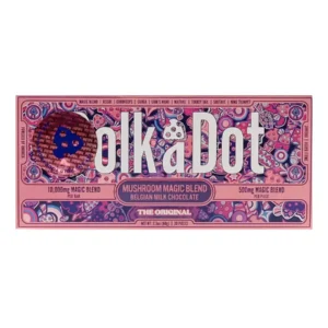 Polkadot Mushroom Belgian Milk Chocolate 500mg