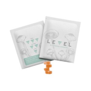 Level Pomegranate Microdose Mushroom Gummies 4G