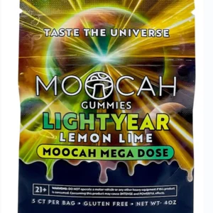Lightyear Lemon Lime Moocah Mega Dose Mushroom Gummies 5ct